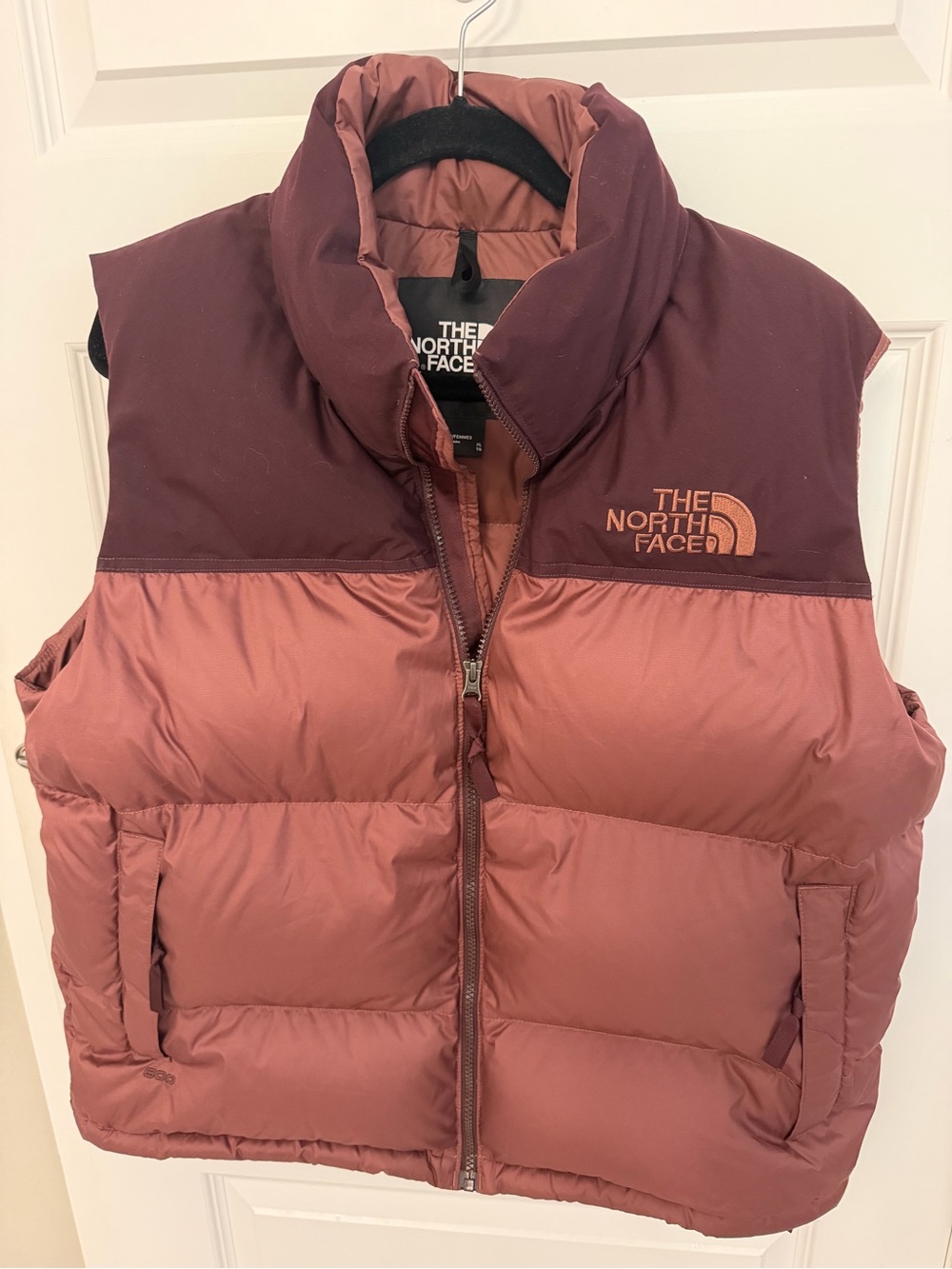 The North Face Dusty Rose Quilted Puffer Jacket XL
